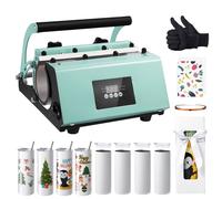 Ensemble de Presse à Chaud-Duoku-et de Gobelets à Sublimation Tumbler-Ll est Livré avec 8 Gobelets à Sublimation de 20 onces