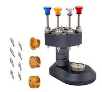 Ensemble de presseur d'aiguilles de montre à 4 broches en acier pour horlogers, accessoires d'horloger, outil d'installation manuel professionnel