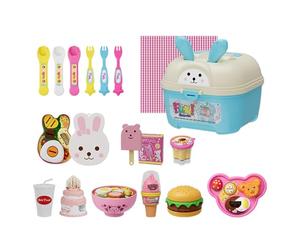 Ensemble de Princess Tea Time - 9,84 Pouces ABS système de rôle Alimentaire, kit d'activités éducatives d'apprentissage précoce, développement créatif et imaginatif | Alimentation pour Les