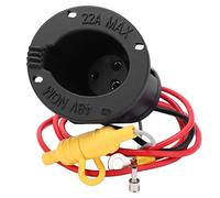 Ensemble de Prise de Chargeur, Chargeur Powerdrive 48 V Prise de fusible, Prise de Charge 101802101, Remplacement pour modèles Club Car DS à partir de 20
