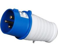 Ensemble de prise industrielle étanche 1 pièce - Prise encastrée inclinée 16 A/32 A - Connecteurs mâle et femelle for usage industriel(3p32a Ip44 Gp023)