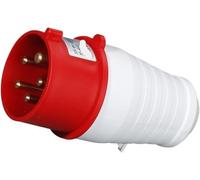 Ensemble de prise industrielle étanche 1 pièce - Prise encastrée inclinée 16 A/32 A - Connecteurs mâle et femelle for usage industriel(5p32a Ip44 Gp025)