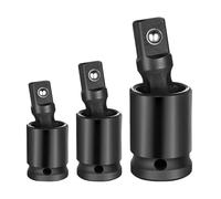 Ensemble De Prise Pivotant - 3pcs Fiable Grade Joint | Prise Pivotante Compacte | Conception De Printemps À Balle Adaptée Aux Réparations Automobiles D'entretien Mécanique Tâches D'atelier À