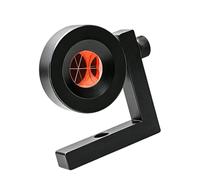 Ensemble de prisme d ' enquête avec en L, tête de prisme circulaire et trou de pour les travaux d ' aménagement ferroviaire, configuration du trou de, bouton latéral,