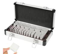 Ensemble de prismes ophtalmiques Ophthalmic Prism Set For Optometry - 22 Piece & 1 Red Filter Lens Aluminium Case