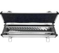 Ensemble de prismes ophtalmiques optiques, prisme à angle droit for correction du strabisme, kit d'optique for salle de classe scientifique, étui en aluminium, examen précis et facile à transporter