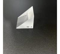 Ensemble de prismes triangulaires d'escalier compensé de 18 pièces, Groupe de prismes ophtalmiques for kit d'examen et de Correction des Yeux d'ésotropie(80 Degrees)