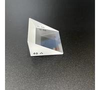Ensemble de prismes triangulaires d'escalier compensé de 18 pièces, Groupe de prismes ophtalmiques for kit d'examen et de Correction des Yeux d'ésotropie(40 Degrees)