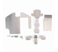 Ensemble de Protection arrière de châssis Avant en Acier Inoxydable pour TRAXXAS 1/7 UDR RC, Accessoires de Voiture durables, antirouille, résistant à l'usure, pièces de Mise à