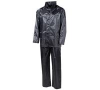 Ensemble de protection contre la pluie veste + pantalon MFH - Black XXL