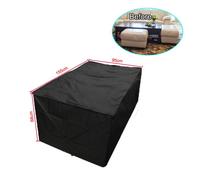 Ensemble De Protection De Canapé Imperméable En Forme De V,Coin De Jardin,Patio,Housse De Meubles De Canapé D'angle En Rotin - Type 155x95x68cm