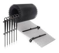 Ensemble de Protection de gouttière 16CM6M Stable avec 15 Clips