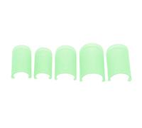 Ensemble de Protection de Membrane de flûte 5 pièces ABS Accessoires d'instruments Chinois Traditionnels Protecteur de Film Durable Haute résistance pour Les Musiciens de Joueurs (Green)