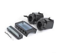 Ensemble de protection d'écran et poignée de pouce, ensemble de boîtier en plastique, coque de rechange légère pour un contrôle amélioré, protection d'installation facile, pour les conducteurs de