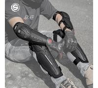 Ensemble de protection pour moto et cyclisme Star Field Knight, genouillères et coudières, 4 pièces, anti-collision, résistant à l'usure, équipement de conduite Elbow Knee Suit