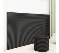 Ensemble de protections d'angle, protection murale autocollante anti-collision pour chambre d'enfant et salle de jeux, panneaux rembourrés épais pour isolation phonique, sans danger pour l'autisme