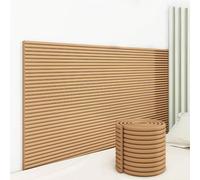 Ensemble de protections d'angle, protection murale autocollante anti-collision pour chambre d'enfant et salle de jeux, panneaux rembourrés épais pour isolation phonique, sans danger pour l'autisme