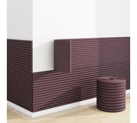 Ensemble de protections d'angle, protection murale autocollante anti-collision pour chambre d'enfant et salle de jeux, panneaux rembourrés épais pour isolation phonique, sans danger pour l'autisme