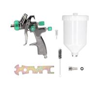 Ensemble de pulvérisateur de peinture HVLP, pistolet de peinture automobile professionnel pour une précision de pulvérisation améliorée, adapté aux projets de murs de meubles de