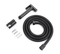 Ensemble de pulvérisateur douche à jet bidet main noir pour l'hygiène des salles de bains