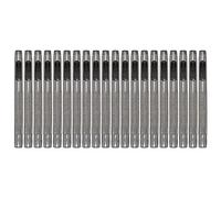 Ensemble de punch en cuir en acier en carbone haute dureté 20pcs Tool à trou de trou rond creux pour la fabrication de courroie d'artisanat en cuir bricolage (4,5 mm)