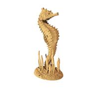 Ensemble de Puzzle 3D CARTONIC - Décoration intérieure - Activité de soirée - Assemblez Le Puzzle de l'hippocampe - 3D Puzzle Seahorse Made from Recycled Cardboard