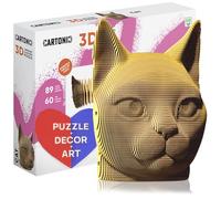 Puzzle 3D kartonowe - KOT [Puzzle]