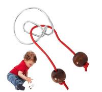 Ensemble de Puzzle en métal, 8 pièces Test Mind Game Jouets Casse-tête, Toys, Puzzles en Fil métallue Magic Trick Toy, Puzzle en métal pour et Adultes