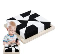 Ensemble de puzzle pour tout-petits, blocs de puzzle pour - Briques de construction éducatives cachées | Puzzle d'éveil, briques de construction éducatives en bois, jouets pour tout-petits pour la mot