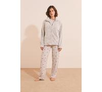 Ensemble de pyjama 3 pièces à motifs - Nella - XS - Gris Pale - Femme - Etam