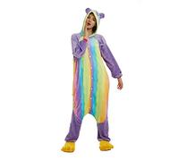 Ensemble de Pyjama Panda Grenouillère Animaux Siamois Romper Pajamas Kigurumi Onesie Cosplay Animal Combinaison Costume Vêtement de Nuit en Flanelles Soirée Carvanal Chat Noël Déguisement