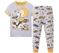 Ensemble de Pyjama pour Enfants té Loungwear Doux Couleur Unie Kawaii d'été Haut Col Rond Pantalon Tendance et Pratiques Survêtement 8-18 Ans