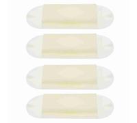 Ensemble de quatre pièces Bee Escape Board |Porte de ruche en plastique pour la récolte du miel |Outils d'apiculture pour hausses/cadres/ruches |4,3 pouces x 1,7 pouces, blanc