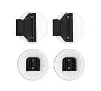 Ensemble de quincaillerie pour barrière de bébé comprenant un panneau inférieur et des vis de crochet de fixation pour améliorer les enfants avec une installation facile à la maison pour les