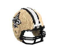 Ensemble de r pliques de casques NFL 3D BRXLZ des New Orleans Saints de FOCO, taille unique