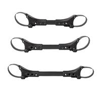 Ensemble de raccordement pour poussette - Connecteur multi-chariot, joint pour quadruple double, pont pour poussette réglable, ensemble de matériel pour alignement fort | Pour la configuration