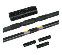 Ensemble de raccordement thermorétractable sans éclissages 12 - 48 mm