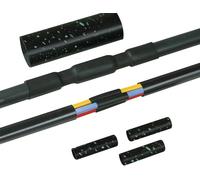 Ensemble de raccordement thermorétractable sans éclissages 12 - 48 mm HellermannTyton 380-04006 1 pc(s)