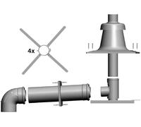 Ensemble De Raccordement Wolf DN80/125 - C93x DN80 Dans Le Puits, Couverture PP