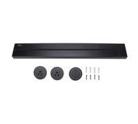 Ensemble de Rails d'alimentation et de Prises, multiprise Murale de 600 mm de Longueur avec 3 Prises US, AC 125 V, 15 A, 32 A, 8 000 W, capacité nominale IP20, Alliage d'aluminium