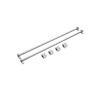 VEVOR Ensemble de rails de guidage linéaire, SFC20 1000 mm, 2 rails de guidage SFC20 39,4 po/1000 mm, 4 blocs coulissants SC20, 4 supports de rail, rails linéaires et kit de roulements pour machines