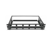 Ensemble de rails din à montage en racks ajustables avec rails de type