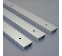 Ensemble de rails en T en alliage d'aluminium et barre coulissante pour scie de table, accessoires de montage de gabarit de table de toupie, pour système de rail à onglet avec fente en T pour le