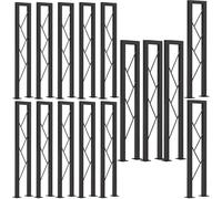 Ensemble de rampe d'escalier - Rampe antidérapante en forme de U pour la sécurité, design en fer forgé pour l'intérieur et l'extérieur