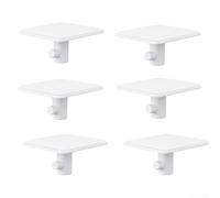 Ensemble de rangement pour accessoires de mixage - Support de crochet pour accessoires y compris batteur plat, fouet métallique - ou support à vis pour économiser de l'espace 5 x 5 x 2,3 cm