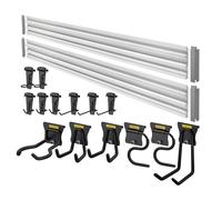 Stanley Rails muraux STST22000-1 2 rails Vesatrack + 18 crochets assortis Multicolore