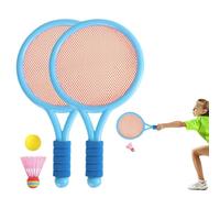 Ensemble de Raquette de Badminton d'intérieur pour - Ensemble Professionnel de Raquette de Badminton d'intérieur - Équipement de Badminton interactif pour débutants, garçons
