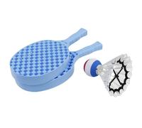 Ensemble de Raquette de badminton Tanga sports Bleu TU