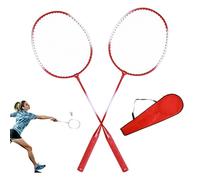 Ensemble de raquettes de badminton à 2 joueurs, légères et résistantes, équipement de sport pour adultes, adolescents et , équipement de loisirs en plein air, terrain de jeu, entraînement de
