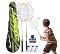 Ensemble de raquettes de badminton, set de badminton professionnel pour